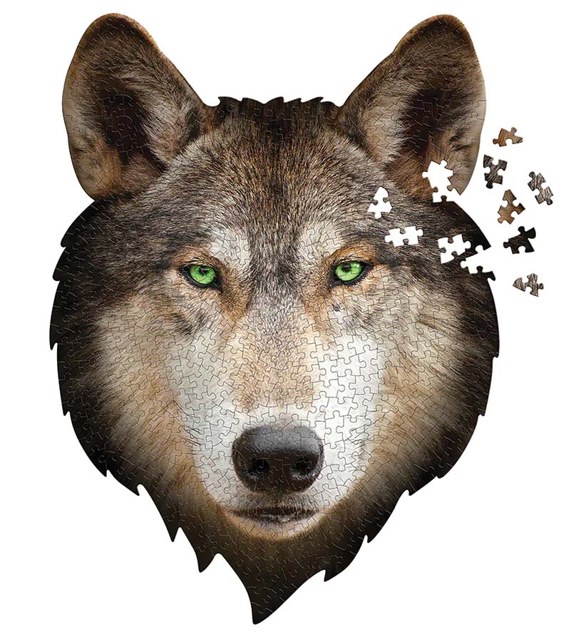 I Am Wolf 550 Pieces Madd Capp Games Puzzles Serious Puzzles