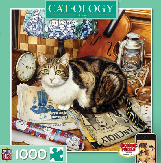 Tiffany Catology Pieces Masterpieces Serious Puzzles