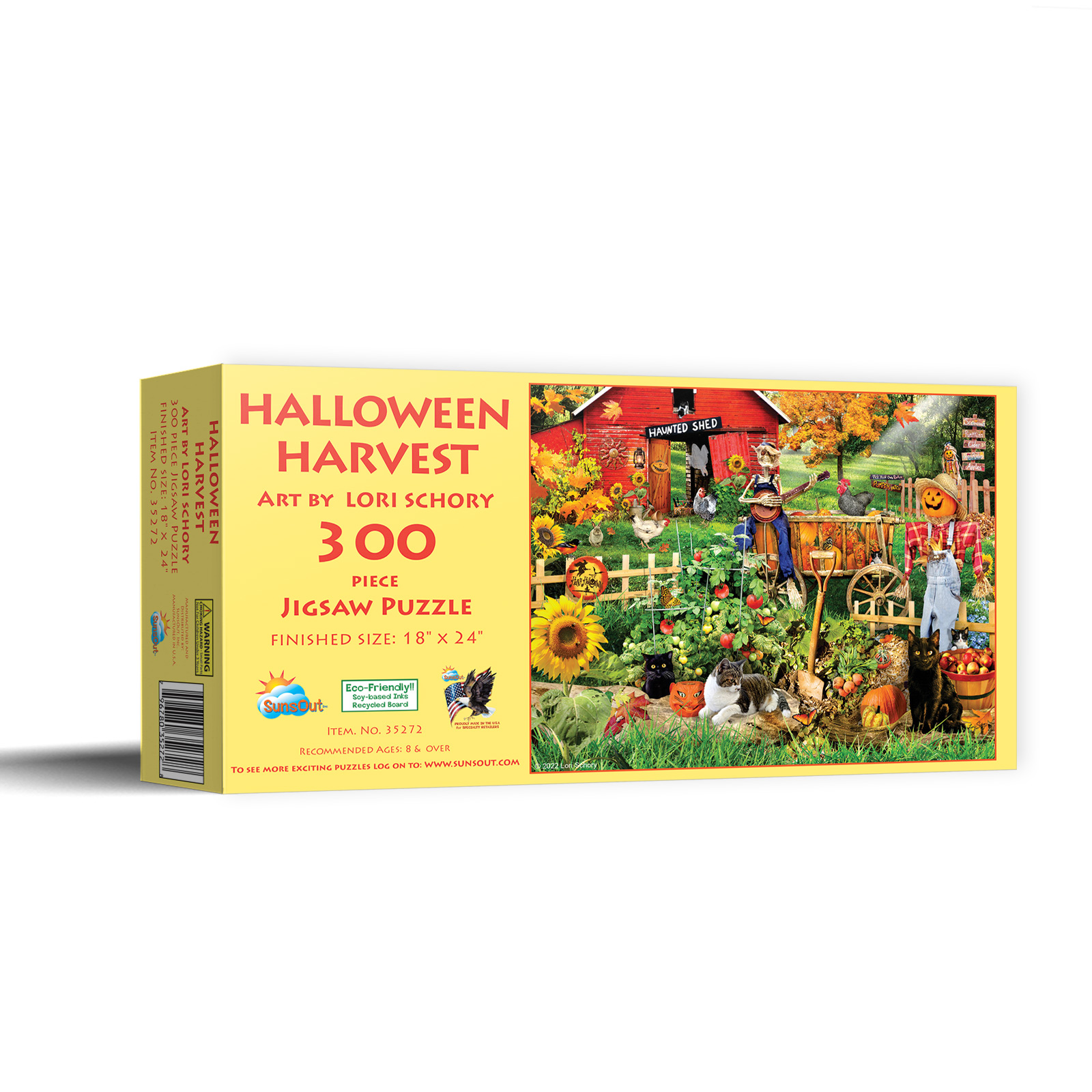 Halloween Harvest Pieces Sunsout Serious Puzzles