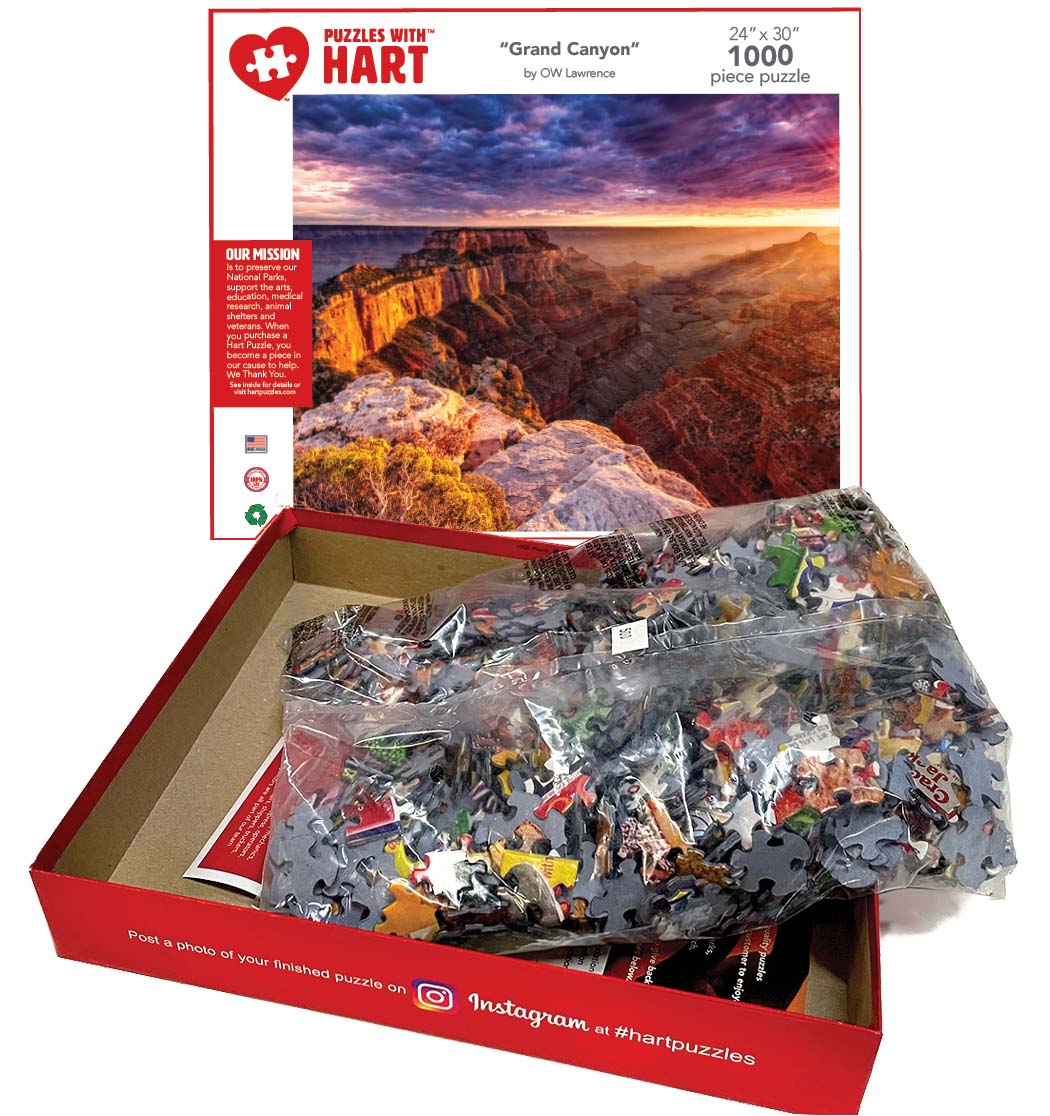 Grand Canyon Pieces Hart Puzzles Serious Puzzles