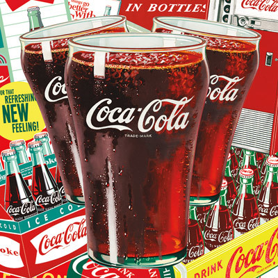 Coca-Cola Then and Now, 1000 Pieces, Springbok