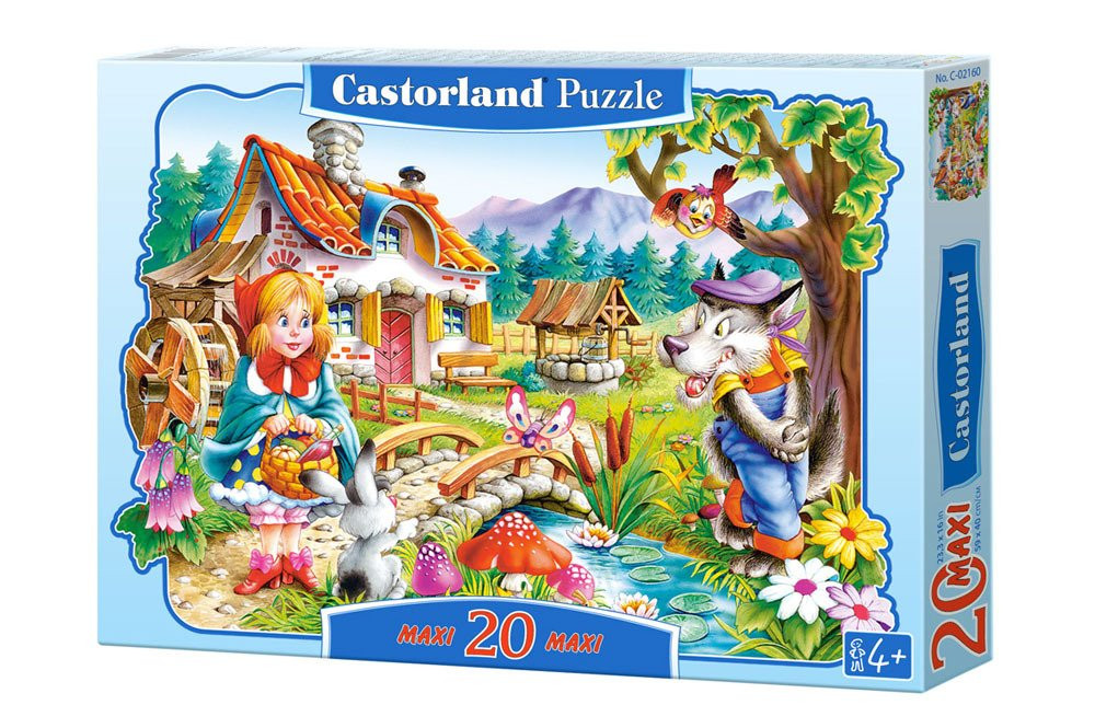 Little Red Riding Hood , 20 Pieces, Castorland | Serious Puzzles