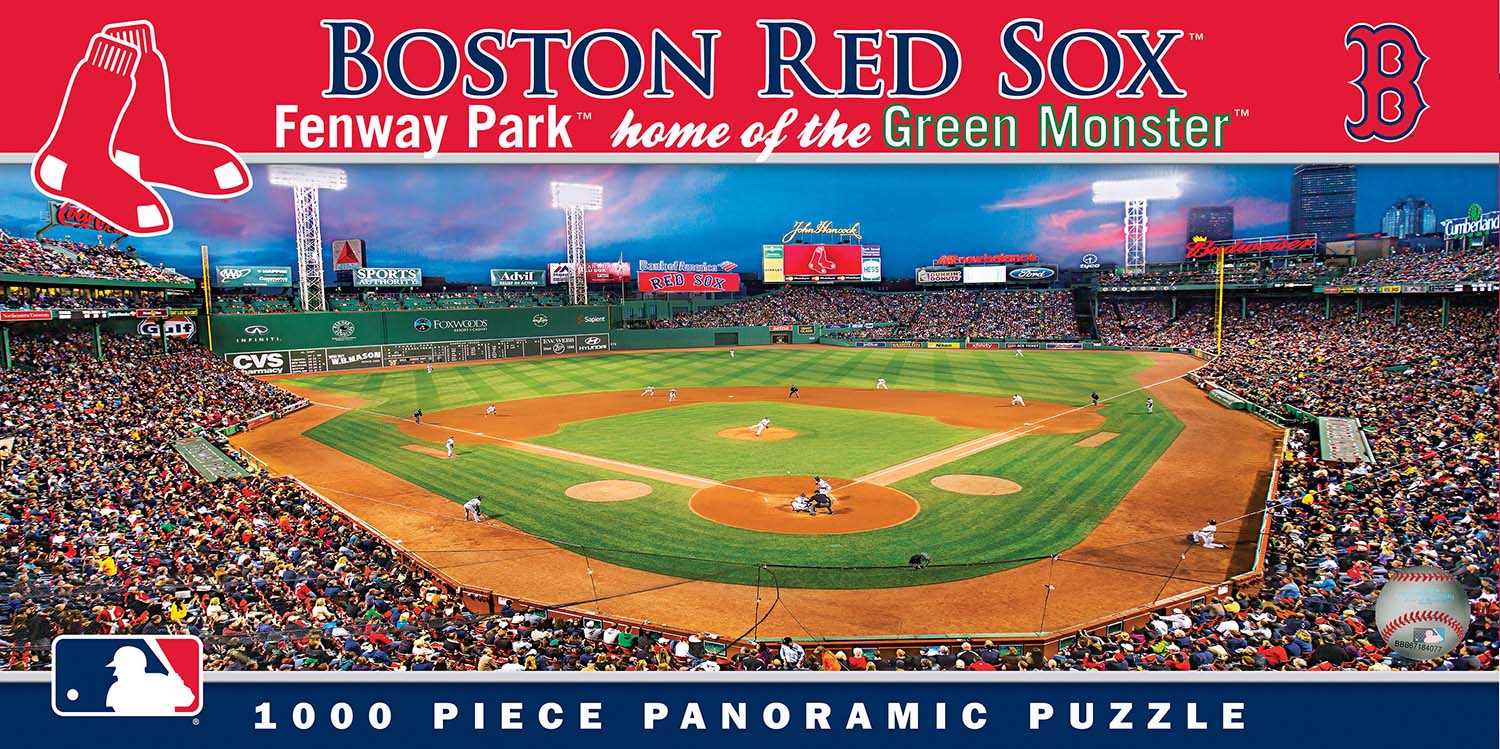 Boston Red Sox MLB Stadium Panoramics Center View, 1000 Pieces ...