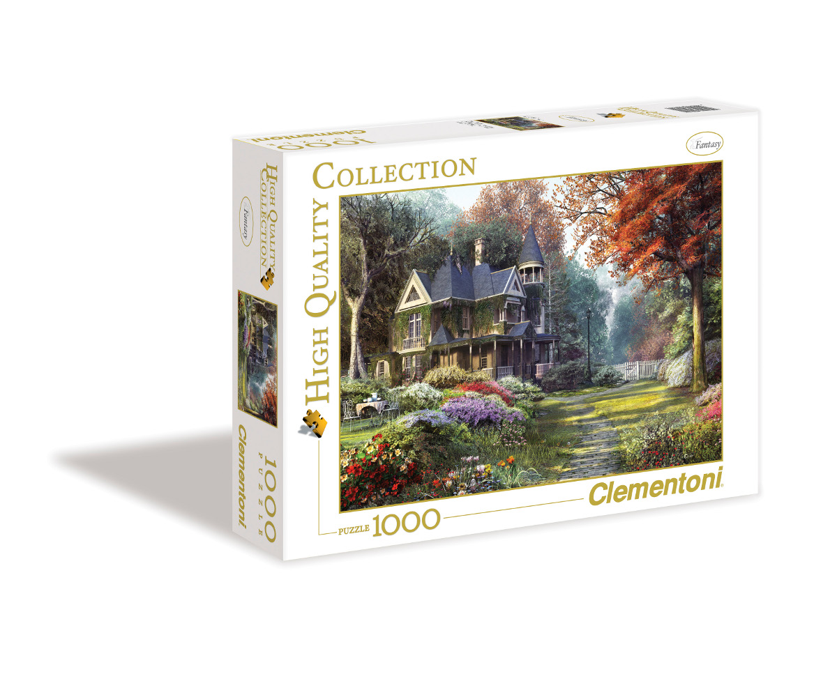 Victorian Garden (Tea Time), 1000 Pieces, Clementoni | Serious Puzzles