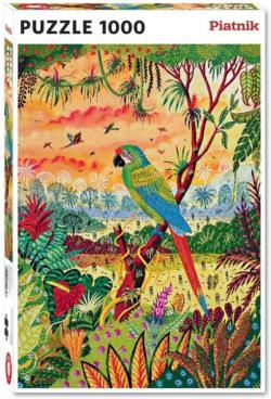 Great Green Macaw Birds Jigsaw Puzzle