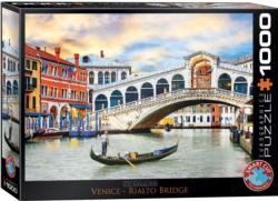 Venice - Rialto Bridge Boat Jigsaw Puzzle