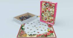 Roses Seed Catalogue Collection Flower & Garden Jigsaw Puzzle