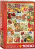 Fruits - Seed Catalogue Collection Nostalgic & Retro Jigsaw Puzzle