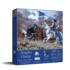 Knights Charge Gothic Art Jigsaw Puzzle