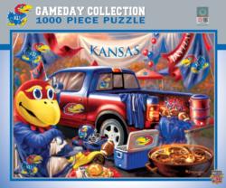 Kansas NCAA Gameday Collection Sports Jigsaw Puzzle