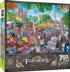 Market Day Afternoon People Jigsaw Puzzle