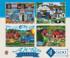 A. M. Poulin Multipack Countryside Jigsaw Puzzle
