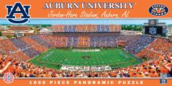 Auburn Tigers NCAA Stadium Panoramics Center View Sports Jigsaw Puzzle