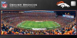 Denver Broncos NFL Stadium Panoramics Center View Sports Jigsaw Puzzle