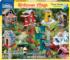 Birdhouse Village, 550 Pieces, White Mountain | Serious Puzzles