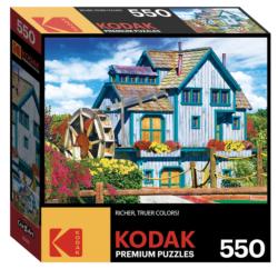 Water Mill, Long Grove Countryside Jigsaw Puzzle