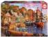 The Harbour Evening Boat Jigsaw Puzzle