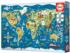 World Map Plane Jigsaw Puzzle