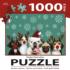 Happy Howl-idays Dogs Jigsaw Puzzle