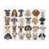 Paper Dogs Dogs Jigsaw Puzzle