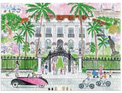 A Sunny Day in Palm Beach Summer Jigsaw Puzzle