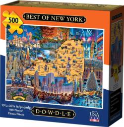 Best of New York Maps & Geography Jigsaw Puzzle