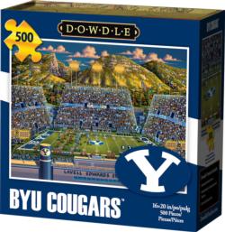 BYU Football Sports Jigsaw Puzzle