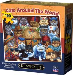 Cats Around The World Cats Jigsaw Puzzle