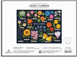 Edible Flowers Flower & Garden Jigsaw Puzzle