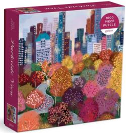 Parkside View Contemporary & Modern Art Jigsaw Puzzle