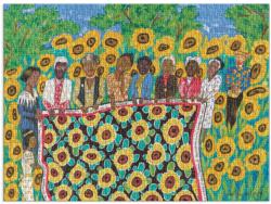 The Sunflower Quilting Bee at Arles Quilting & Crafts Jigsaw Puzzle