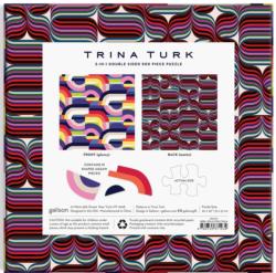 Trina Turk Double Sided Puzzle Pattern & Geometric Jigsaw Puzzle