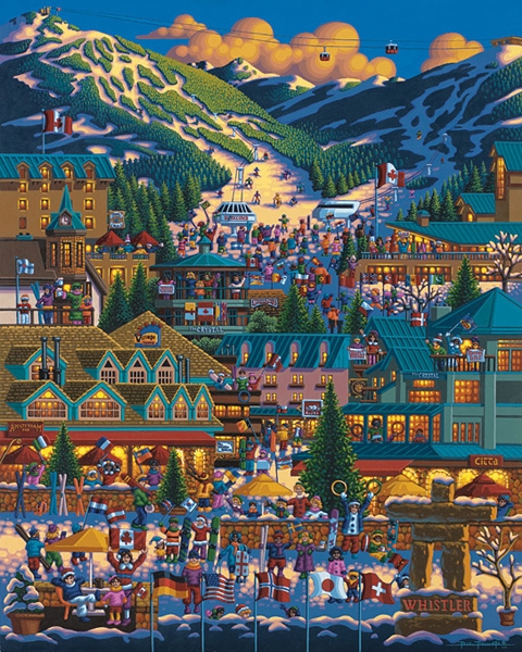 Whistler Travel Jigsaw Puzzle