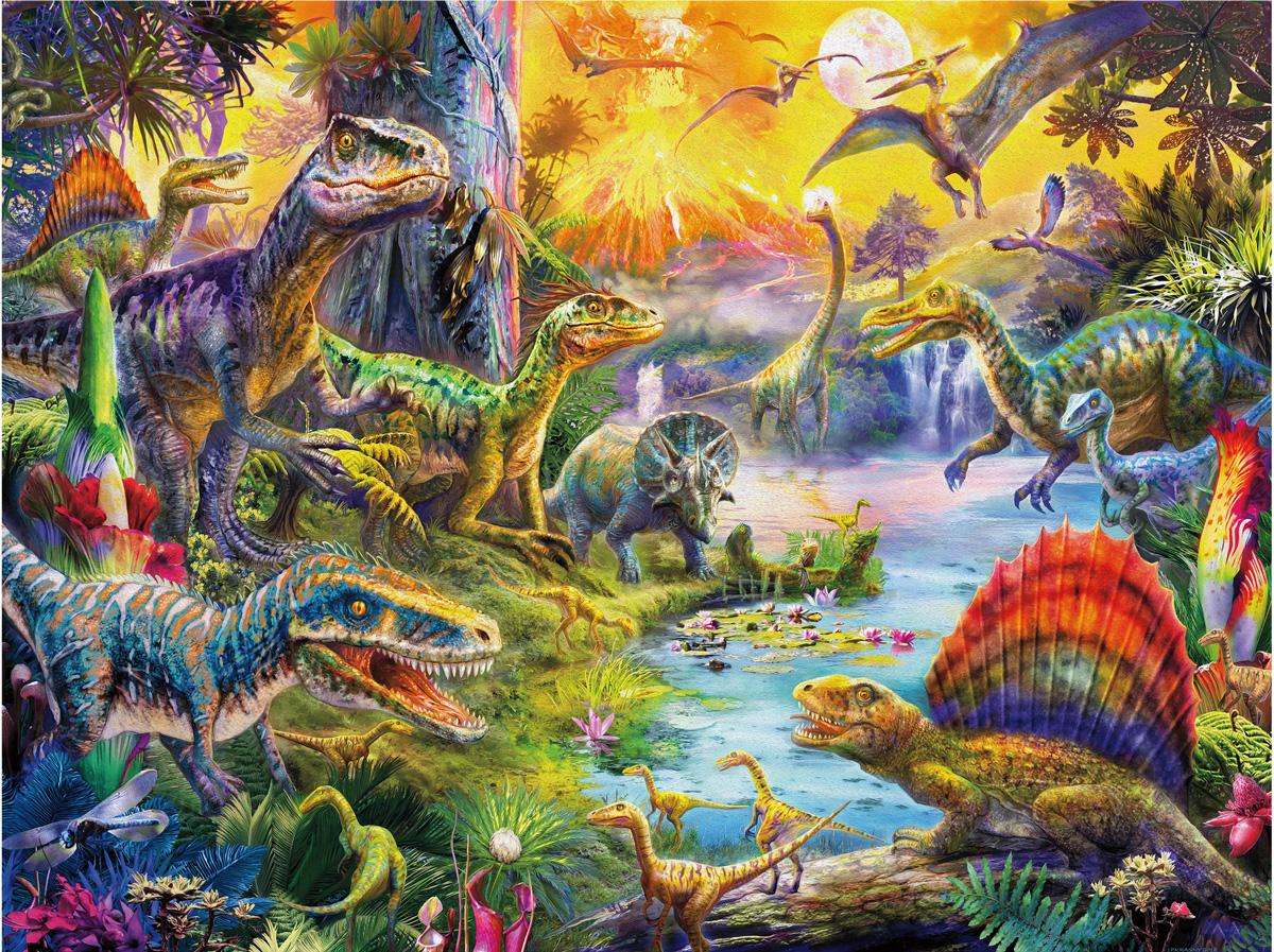 Dinosaurs, 60 Pieces, MasterPieces