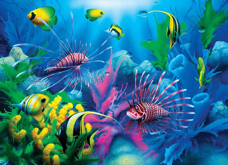 Lions of the Sea Sea Life Jigsaw Puzzle