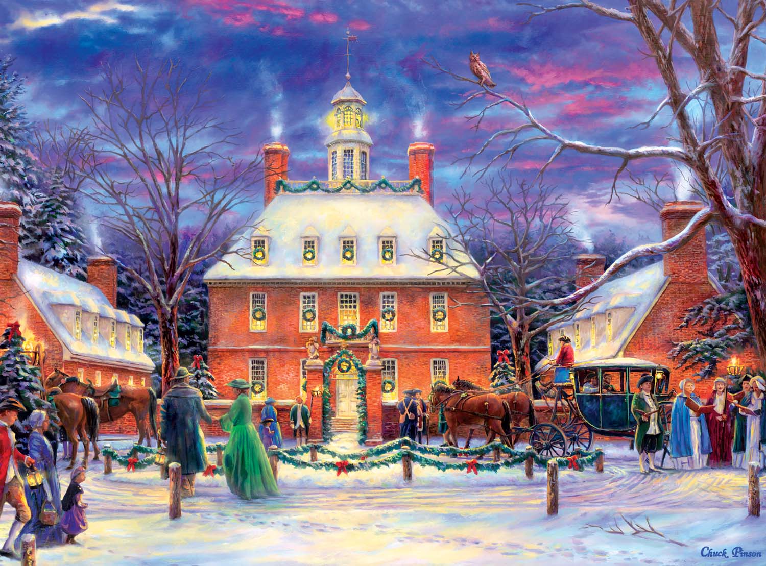 Governor's Party Winter Jigsaw Puzzle