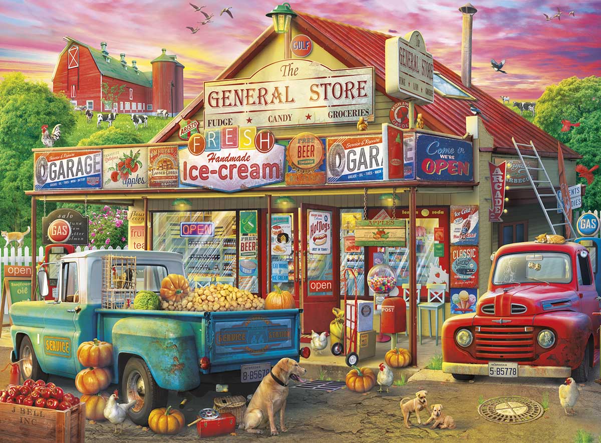 Country Store Father's Day Jigsaw Puzzle