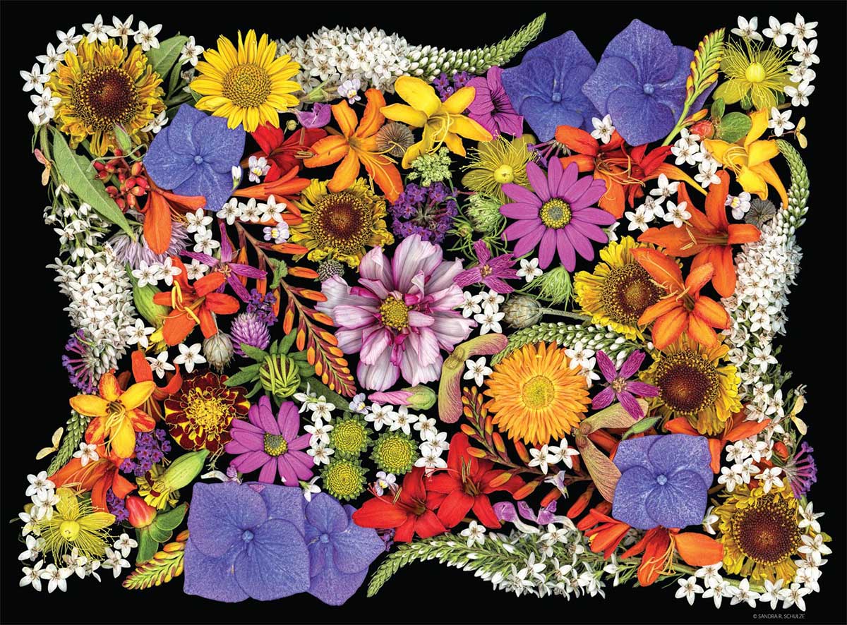 Posy Patch Flower & Garden Jigsaw Puzzle