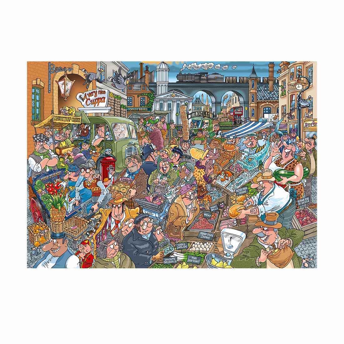 Destiny 26 Organic Overload!, 1000 Pieces, Jumbo | Serious Puzzles