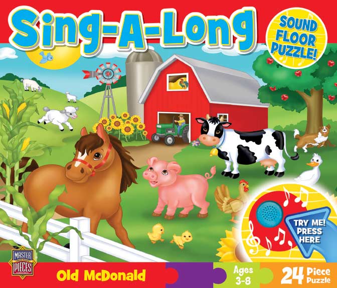 The ABC's puzzle song - Children's sing along 