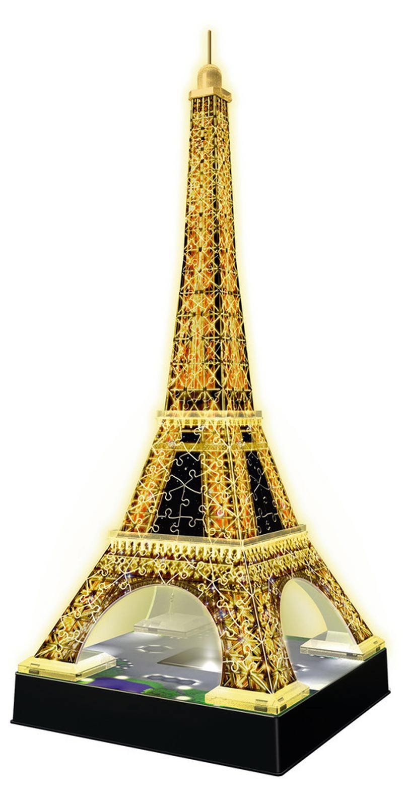 Eiffel Tower - Night Edition, 216 Pieces, Ravensburger