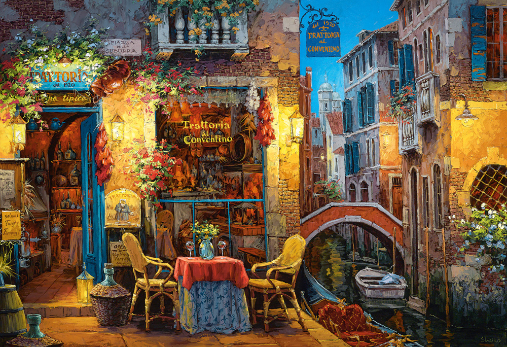 Venice Courtship, 3000 Pieces, Educa