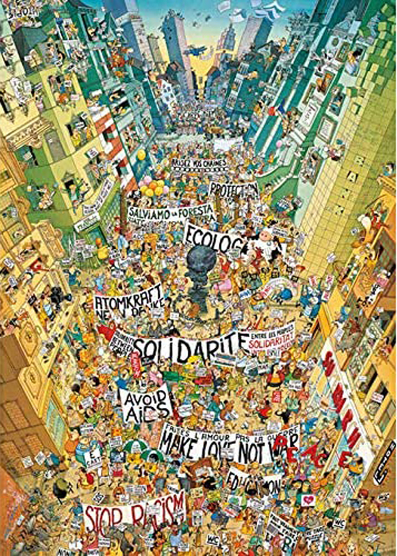 Protest! Humor Jigsaw Puzzle