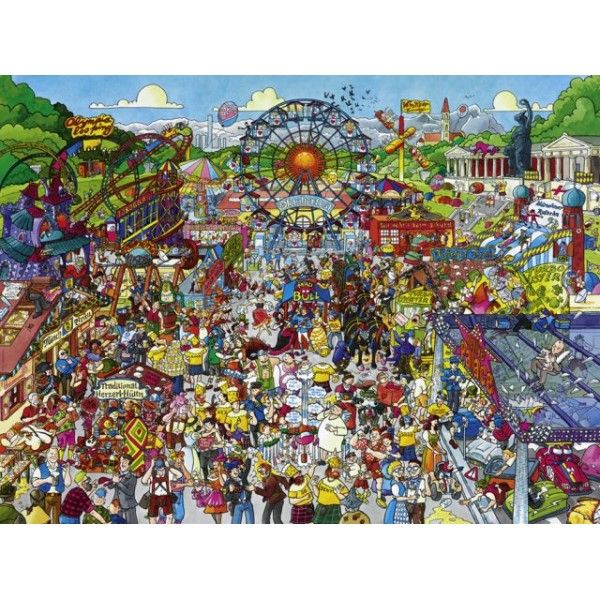 Complete HEYE jigsaw puzzle -2000 pieces- APOCALYPSE - with poster & box