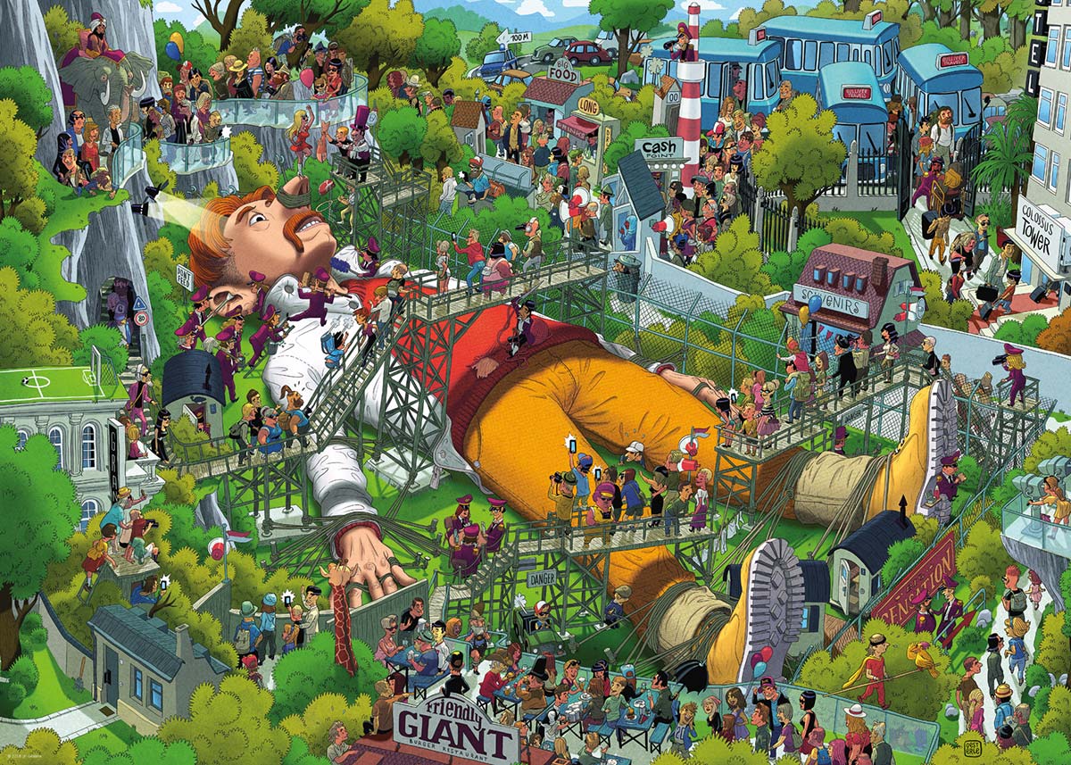 Gulliver Humor Jigsaw Puzzle