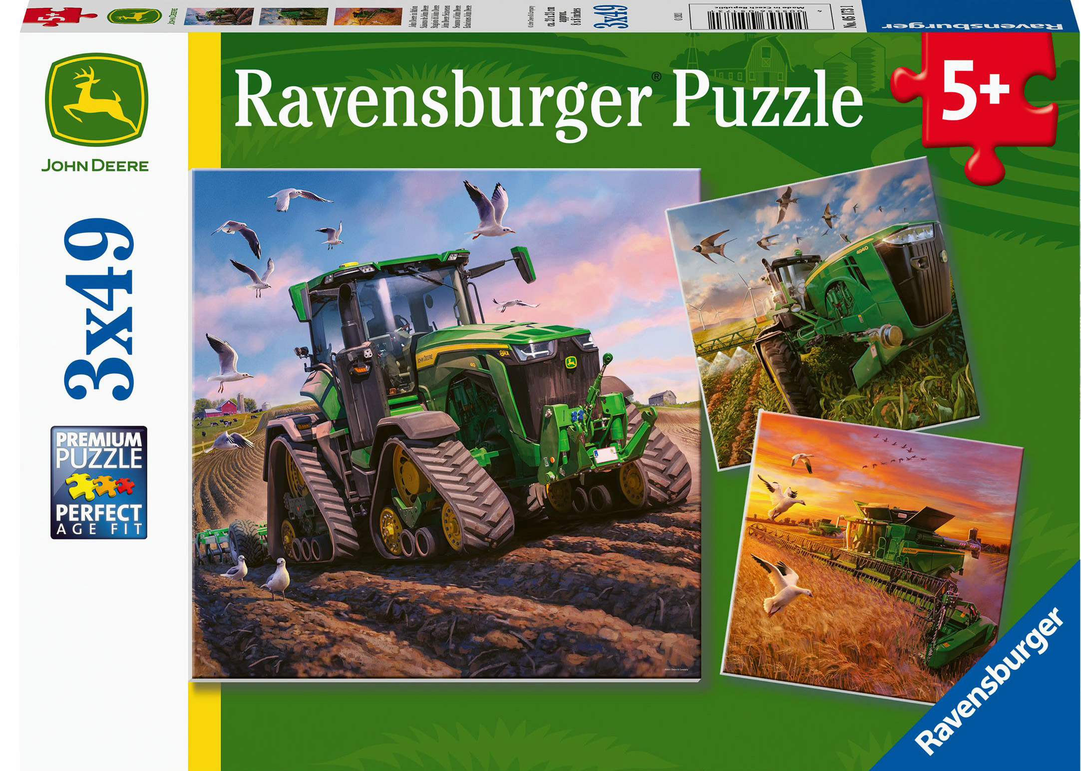 Seasons of John Deere, 49 Pieces, Ravensburger | Serious Puzzles