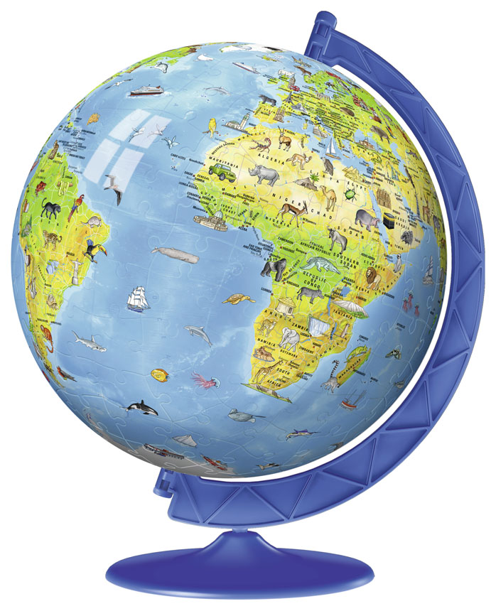 Children's Globe Maps & Geography Jigsaw Puzzle