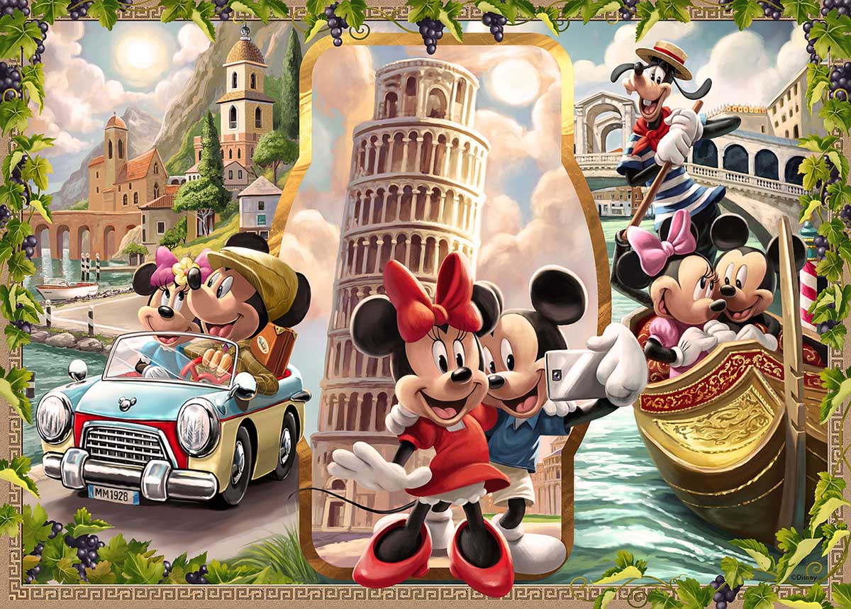 Vacation Mickey & Minnie Disney Jigsaw Puzzle