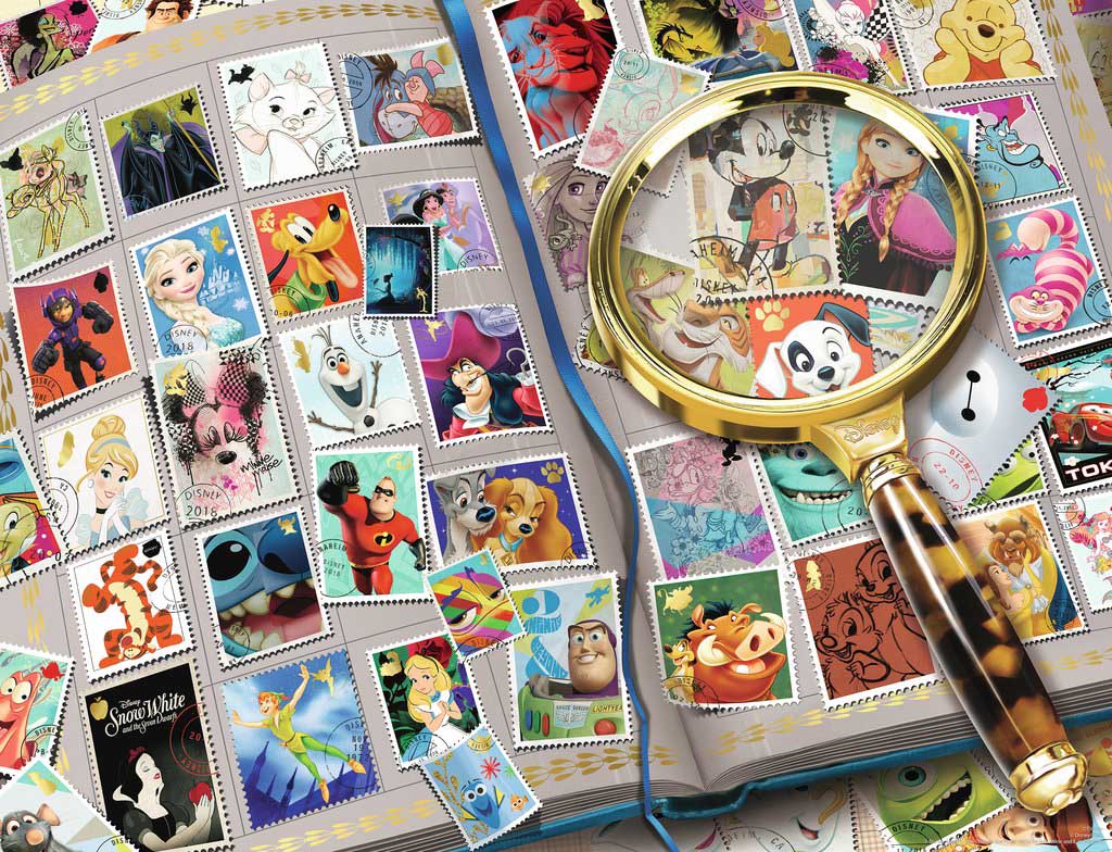 My Favorite Stamps Disney Jigsaw Puzzle