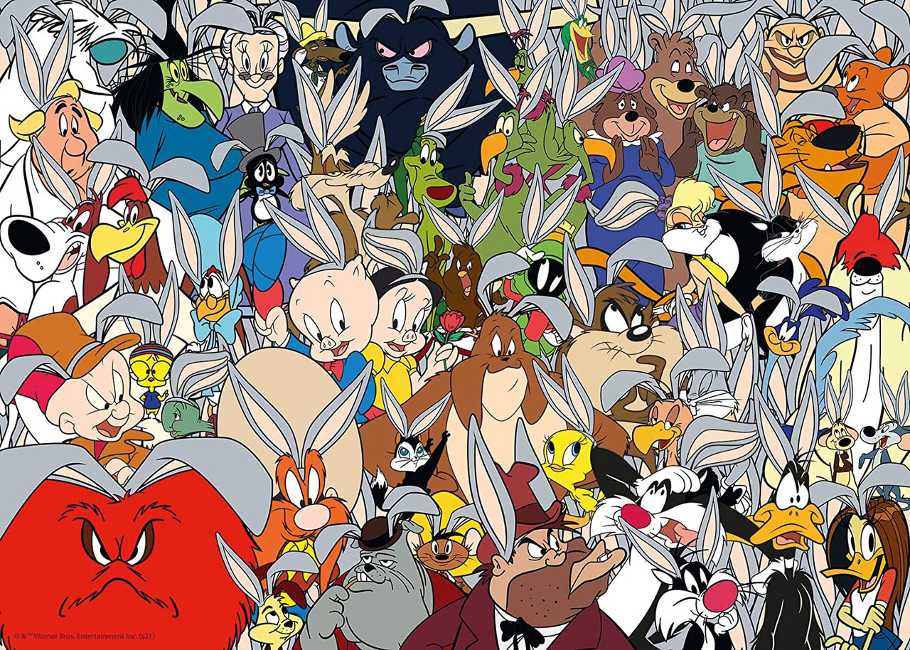 Looney Tunes - Challenge Movies & TV Jigsaw Puzzle